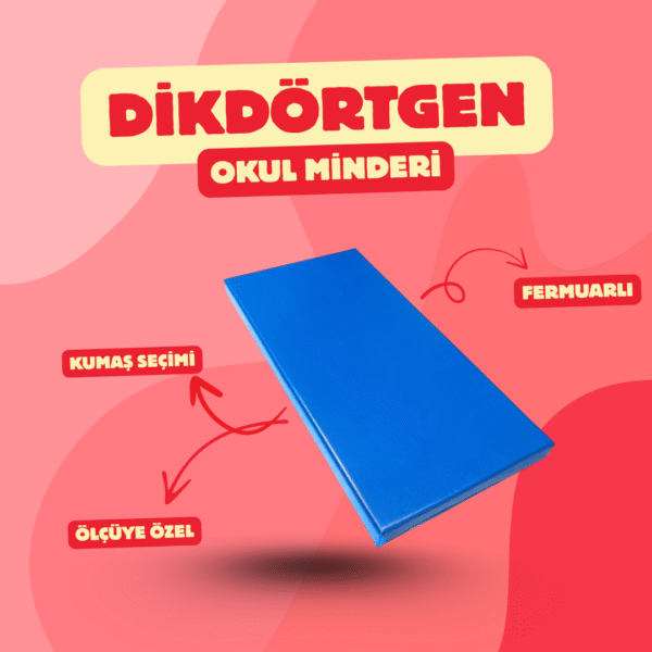 Dikdörtgen Okul Minderi